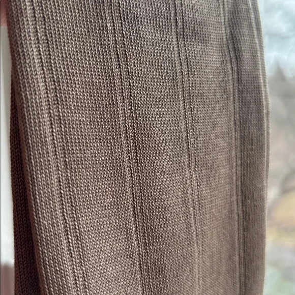 NWT Johnston & Murphy over the calf socks in taupe - Picture 10 of 12